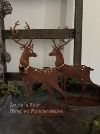 Hert | Roestig hert 30 cm hoog  model B