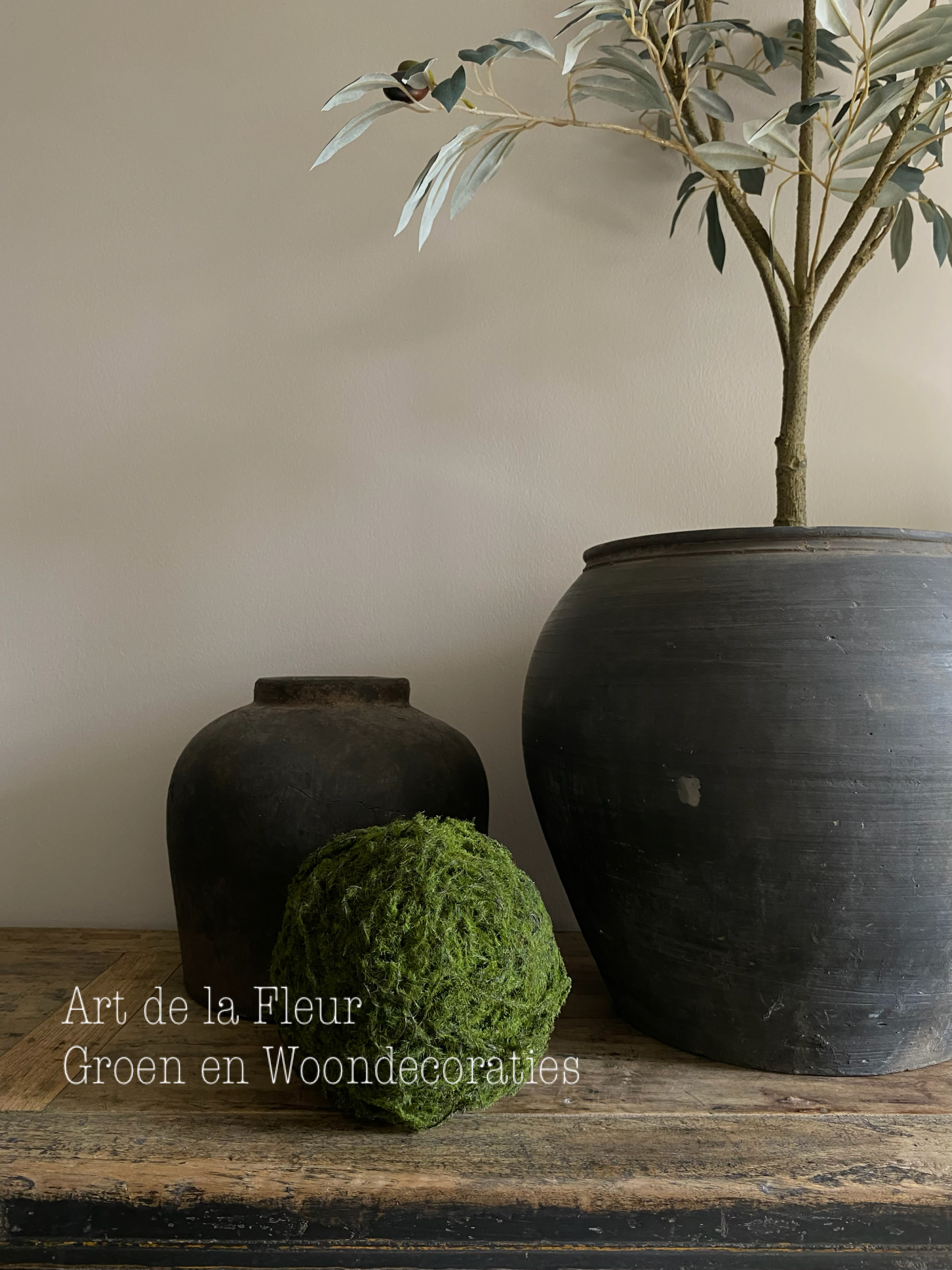 Kunst Mosbal M Real touch 20 cm