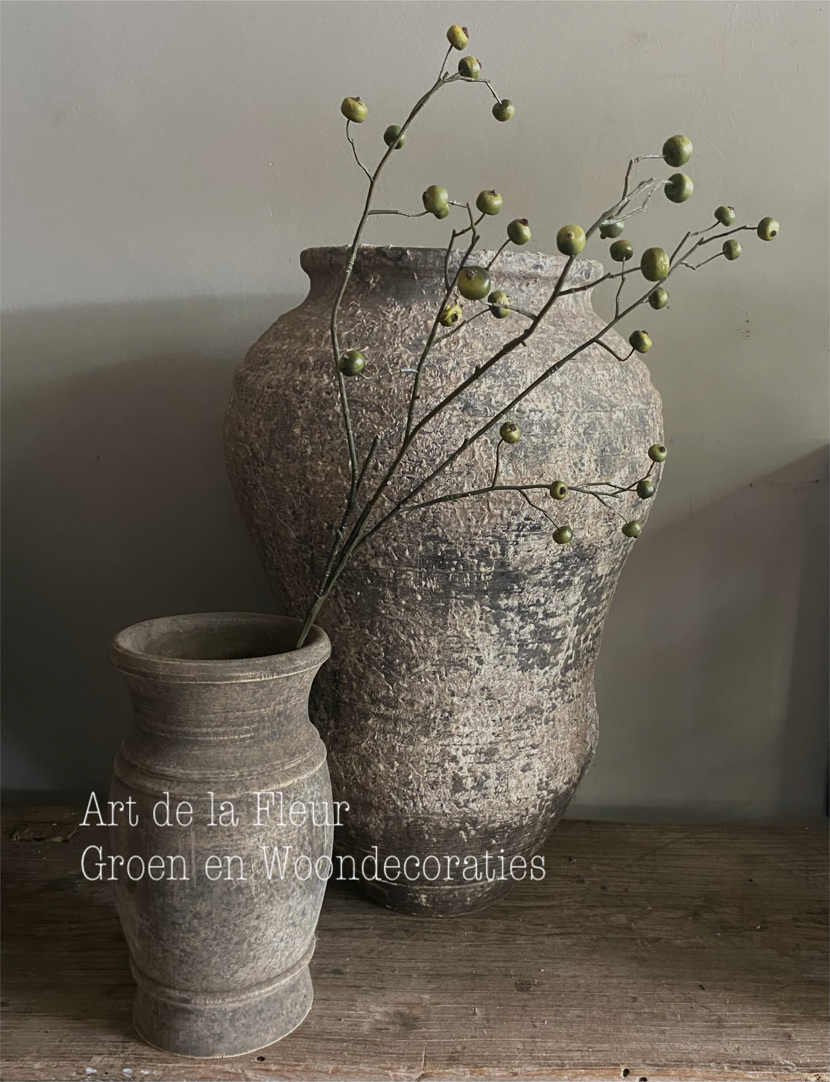 Rosé hip spray groen S 82 cm