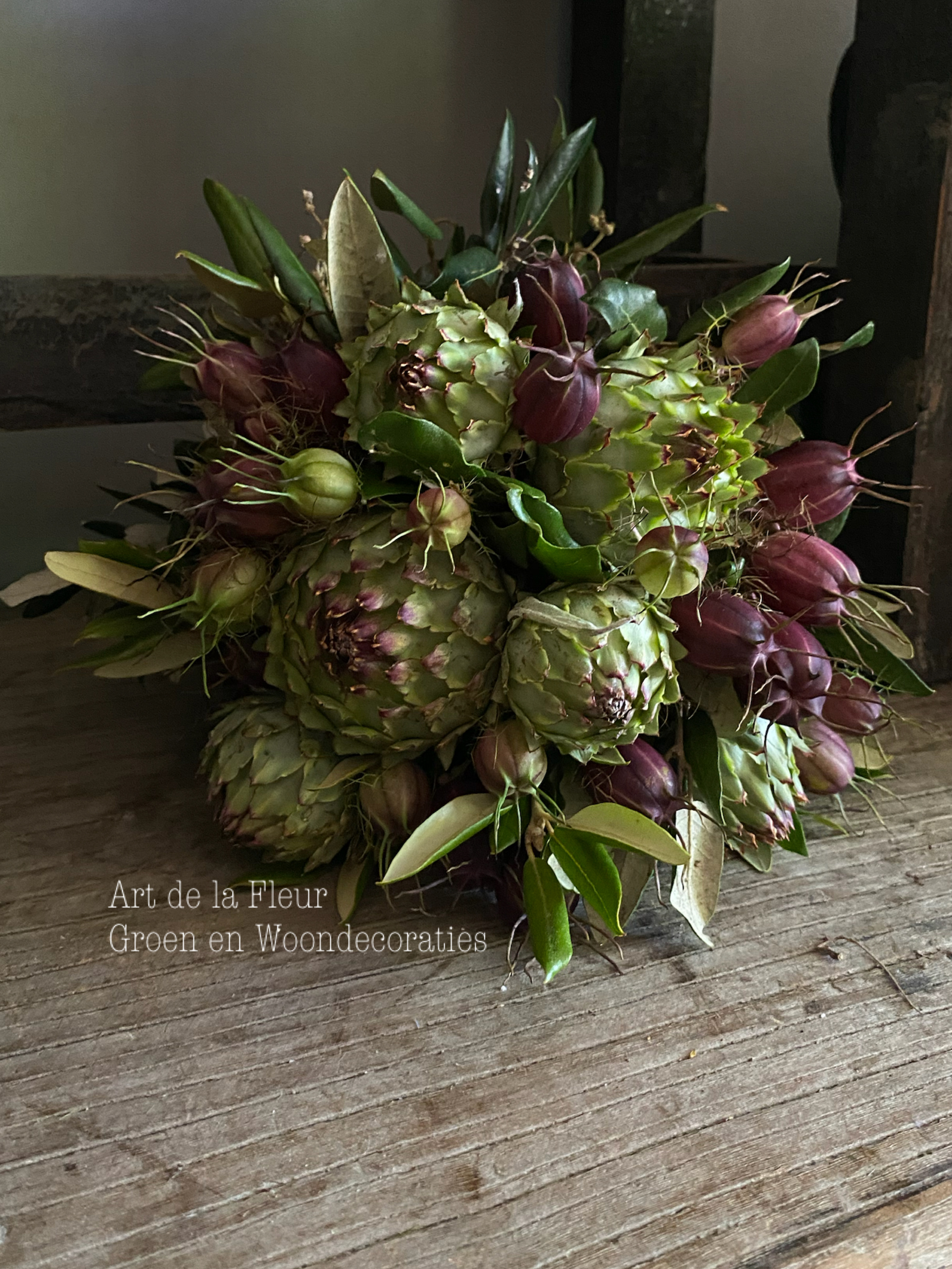 Boeketje Artisjok | Steeneik | Nigella