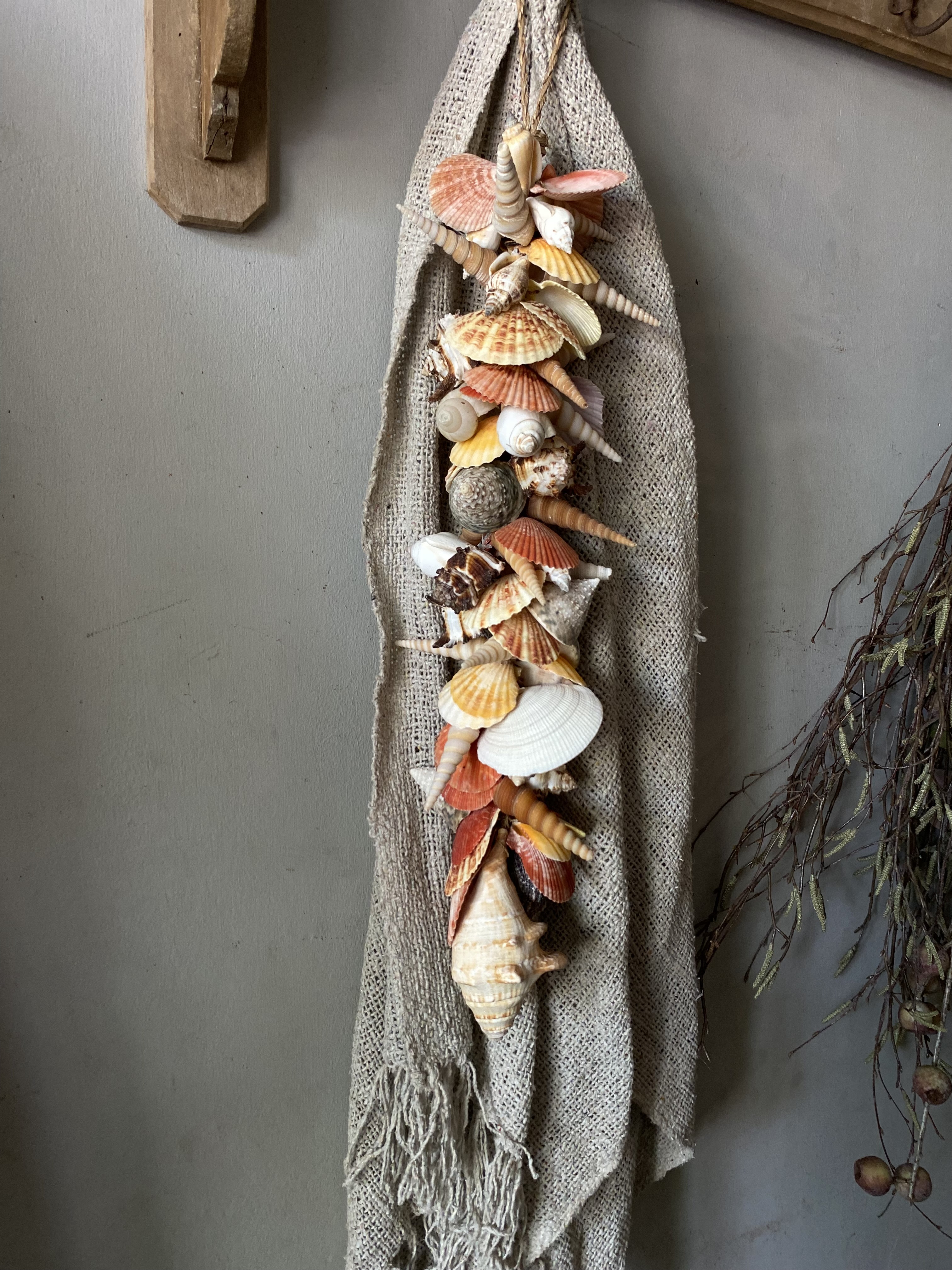 Schelpen hanger Mix 45 cm B