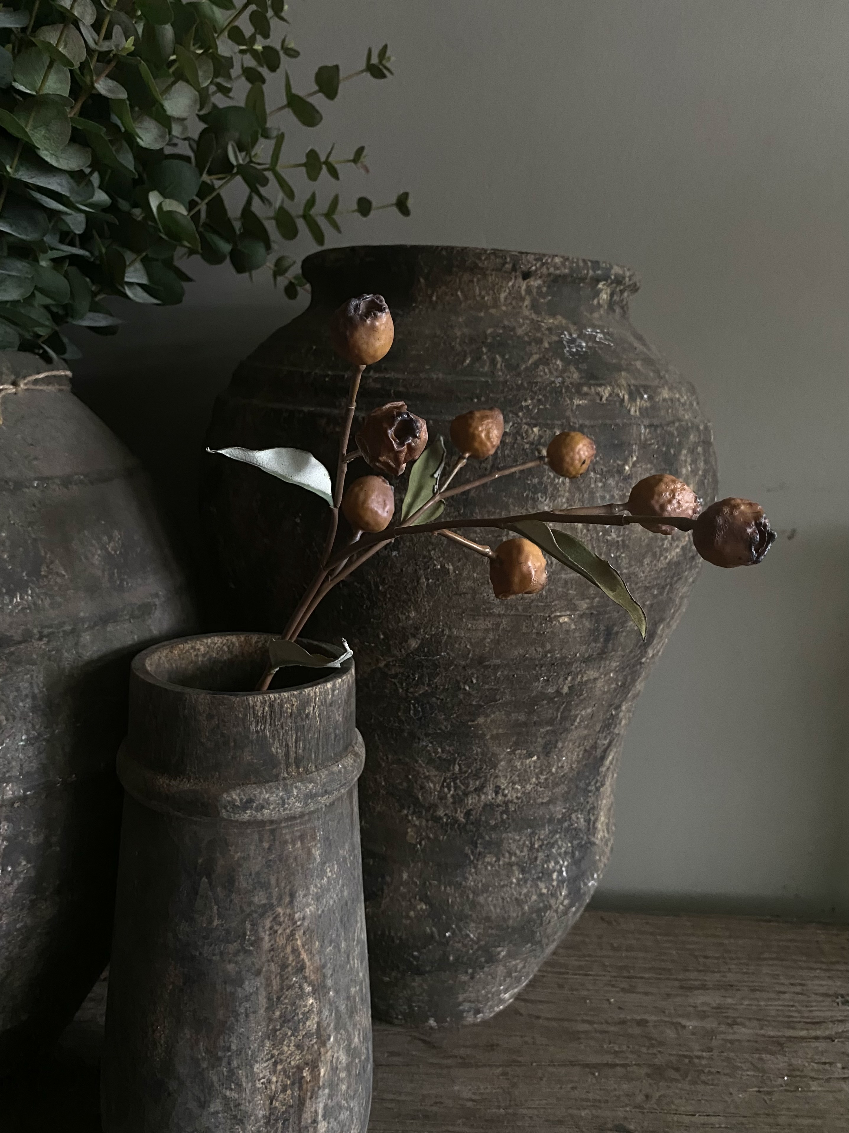 Tak met eucalyptus Bells 64 cm 