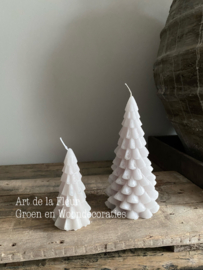 Kerstboom L linnen 10 x 20 cm
