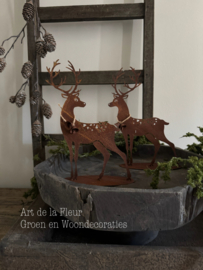 Hert | Roestig hert 30 cm hoog  model B