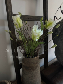 Samengesteld , XL Tulpen , Pimpernel en Gagel  Wit