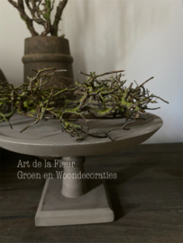 Houten plateau excl kunst Bonsai kransje