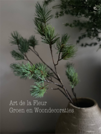 Kunst kerst tak pinus xl Grijs / groen 101 cm
