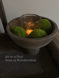 Kunst | Mos bolletje 1 stuk licht groen