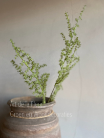 Wilde Asparagus 73 cm Kunst 3 vertakkingen groen