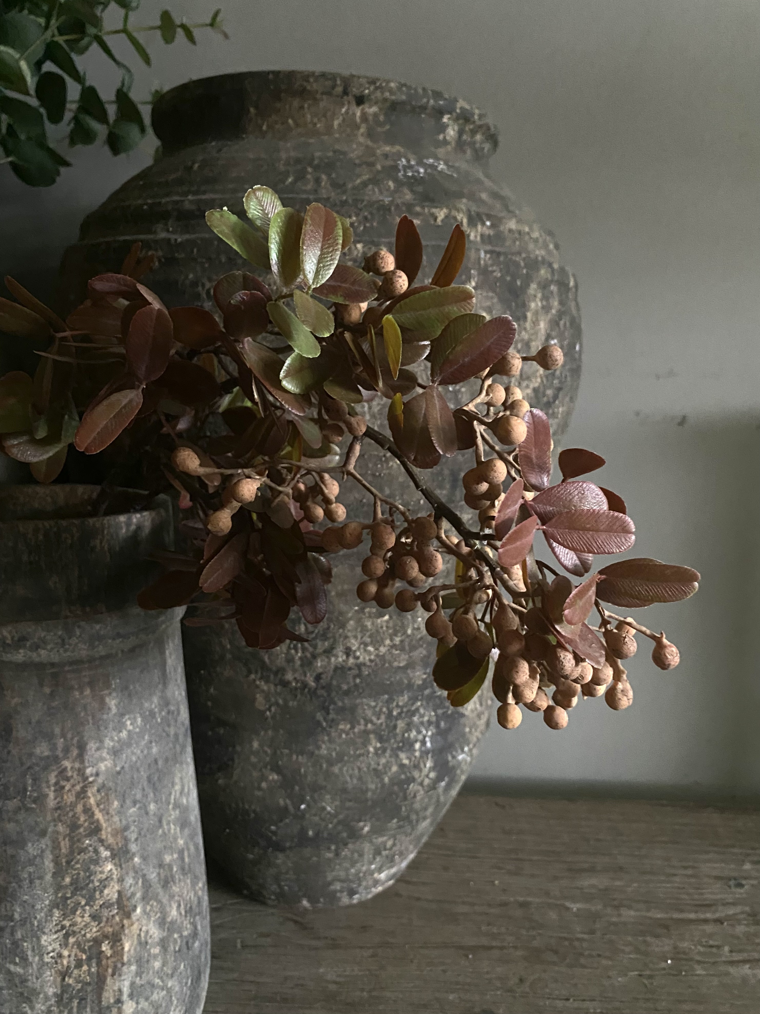 Berry Plant brown berry spray L 68,5 cm