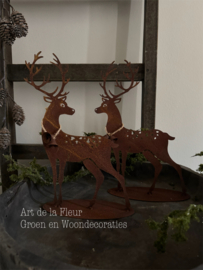 Hert | Roestig hert 30 cm hoog  model A