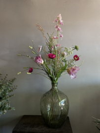 Kunst plukboeket  pink excl vaas