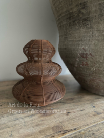 Draad kerstboom roest  17 x 20 cm