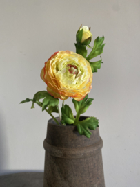Kunst bloemen bruin | geel
