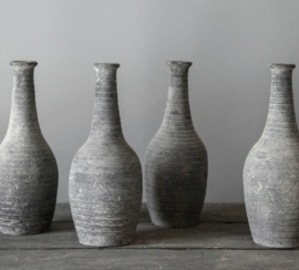 Clay bottle Emily large | cement