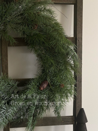 Kunst Kerstkrans Ceder ong 60 a 70 cm doorsnede