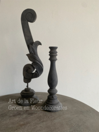PMR ornament dark grey Finish 58.5 cm hoog