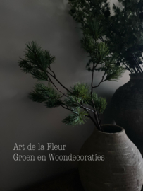 Kunst kerst tak pinus xl Grijs / groen 101 cm
