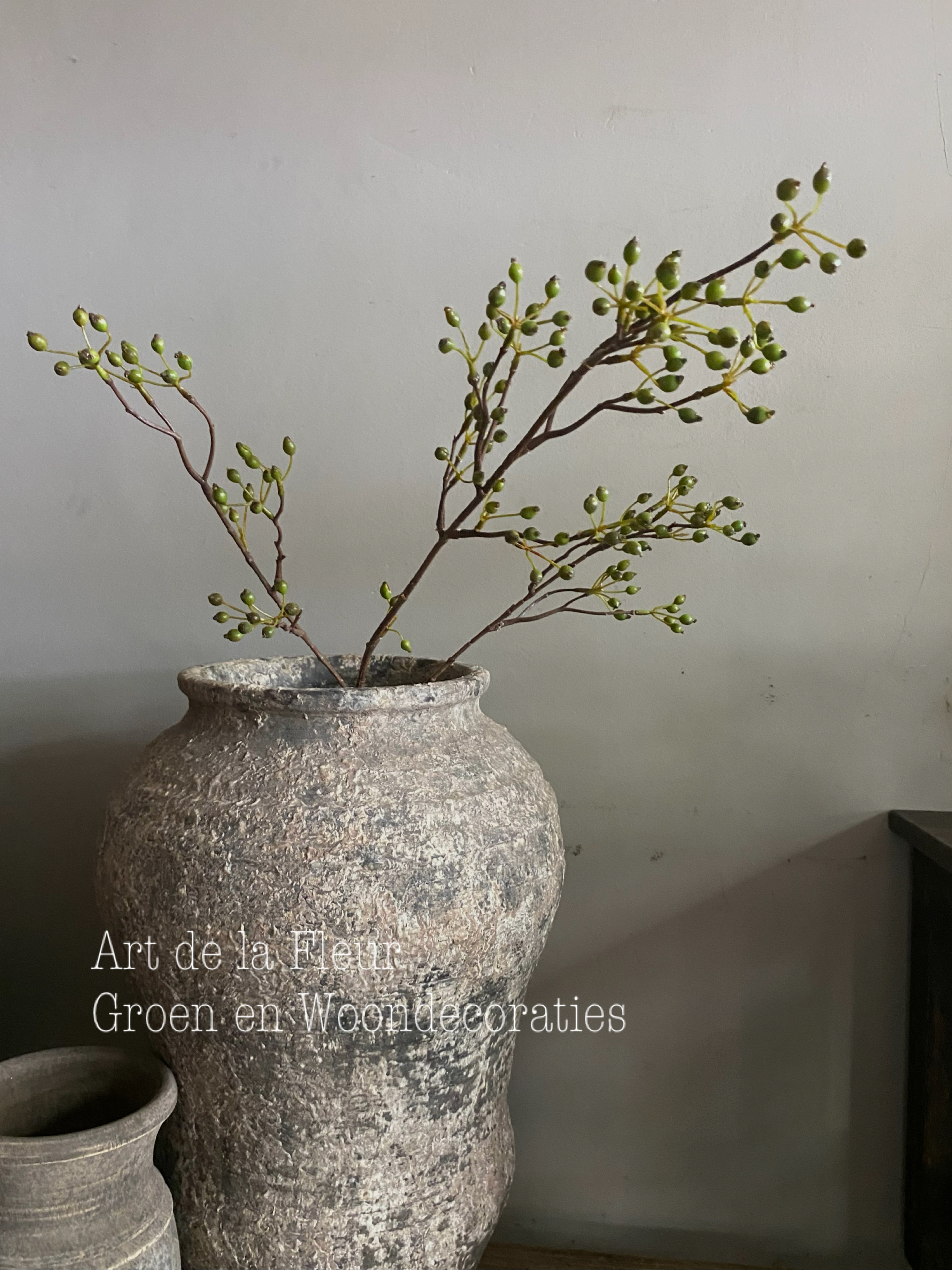 Rozenbotteltak warm Groen 100 cm