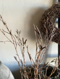 Birch spray 100 cm brown Berkentak kunst