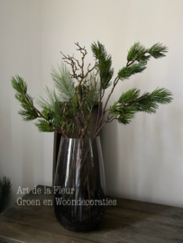 Kunst boeket Kerst ong 70 a 80 cm