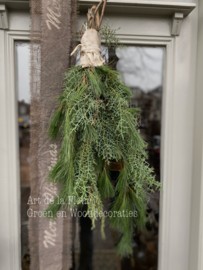Kerst toef Cypresse en Pinus one 60 cm week 48