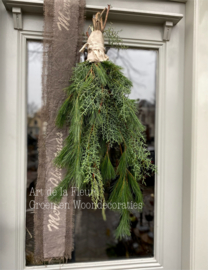 Kerst toef Cypresse en Pinus one 60 cm week 48