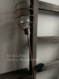 Solar lamp op pin