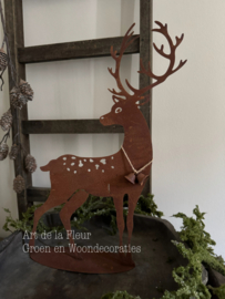 Hert | Roestig hert 50 cm hoog  model A