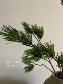Kunst kerst tak pinus xl Groen 101 cm
