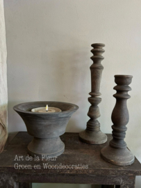 Luksa Home Collection | Schaal Wayan op voet  26 x 16 cm