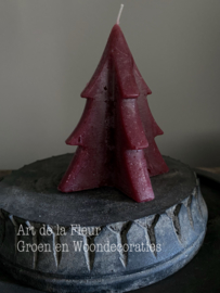 Tree Candle  Red M 12 x 9.5
