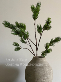 Kunst kerst tak pinus xl Groen 101 cm