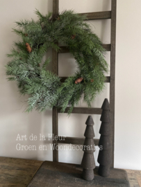 Kunst Kerstkrans Ceder ong 60 a 70 cm doorsnede