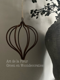Hanger punt 13 cm roest M