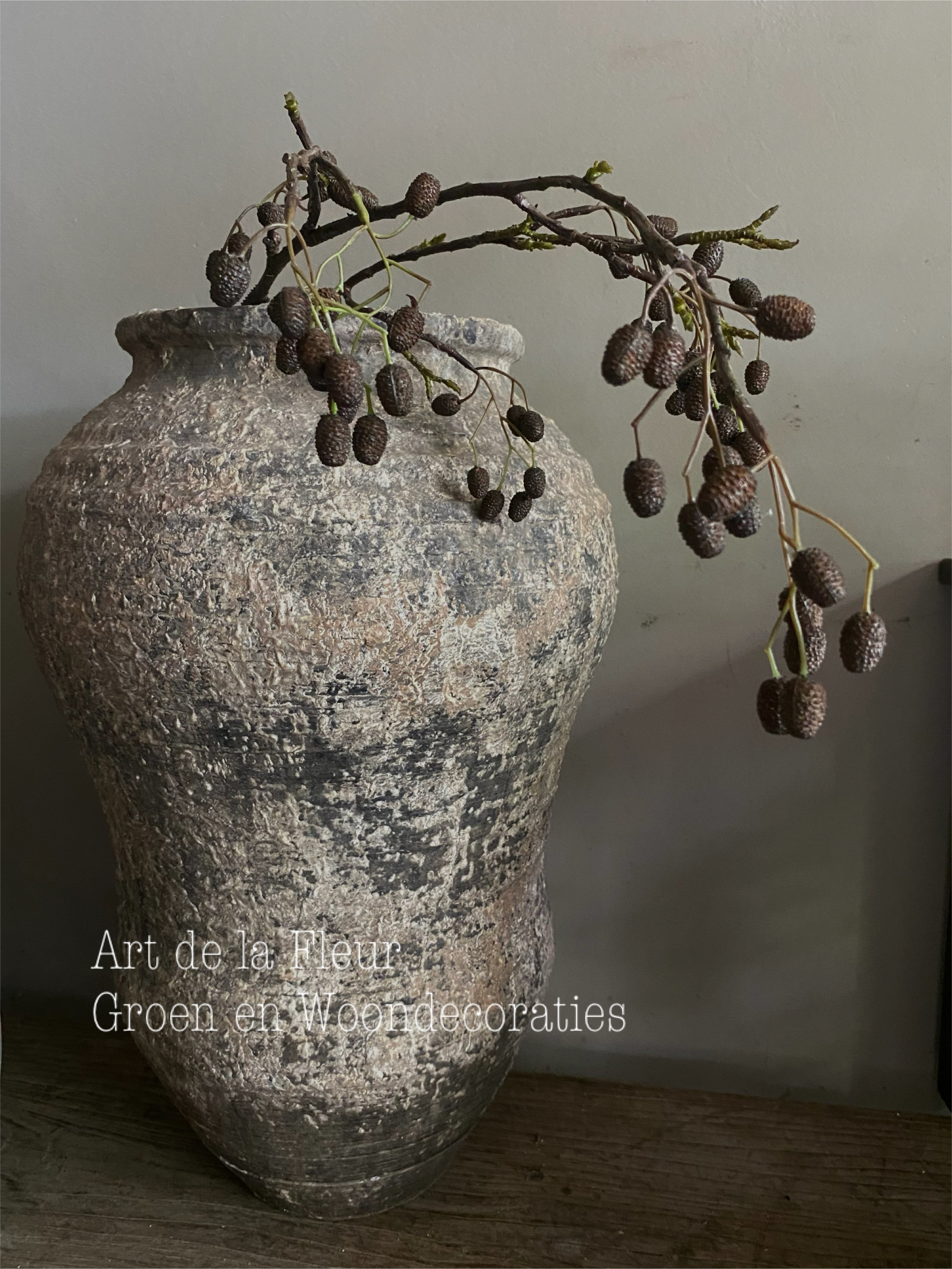 Elzenprop donker Bruin  95 cm