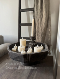 Home Society | Led tealight Recharge set van 6 Off white