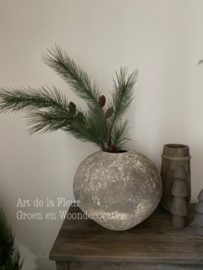 Pine spray grey / green 84 cm