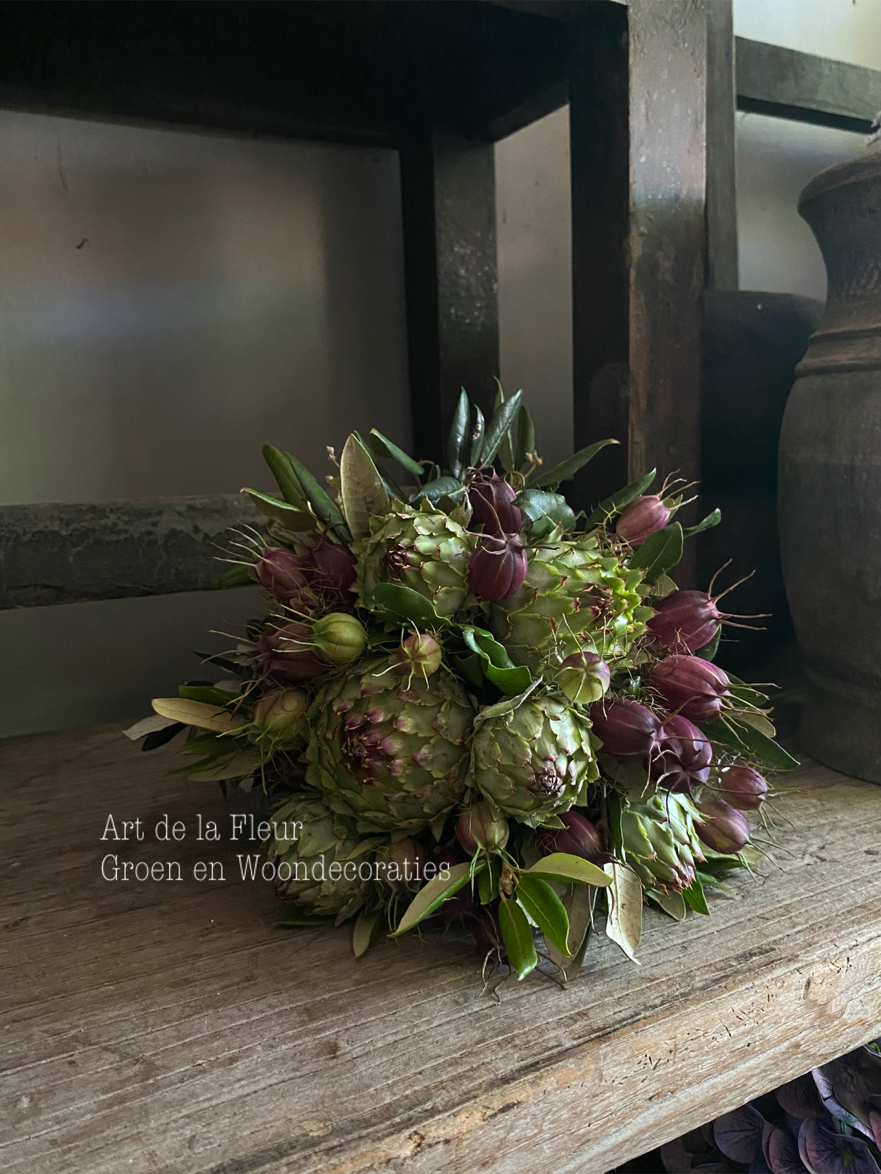 Boeketje Artisjok | Steeneik | Nigella