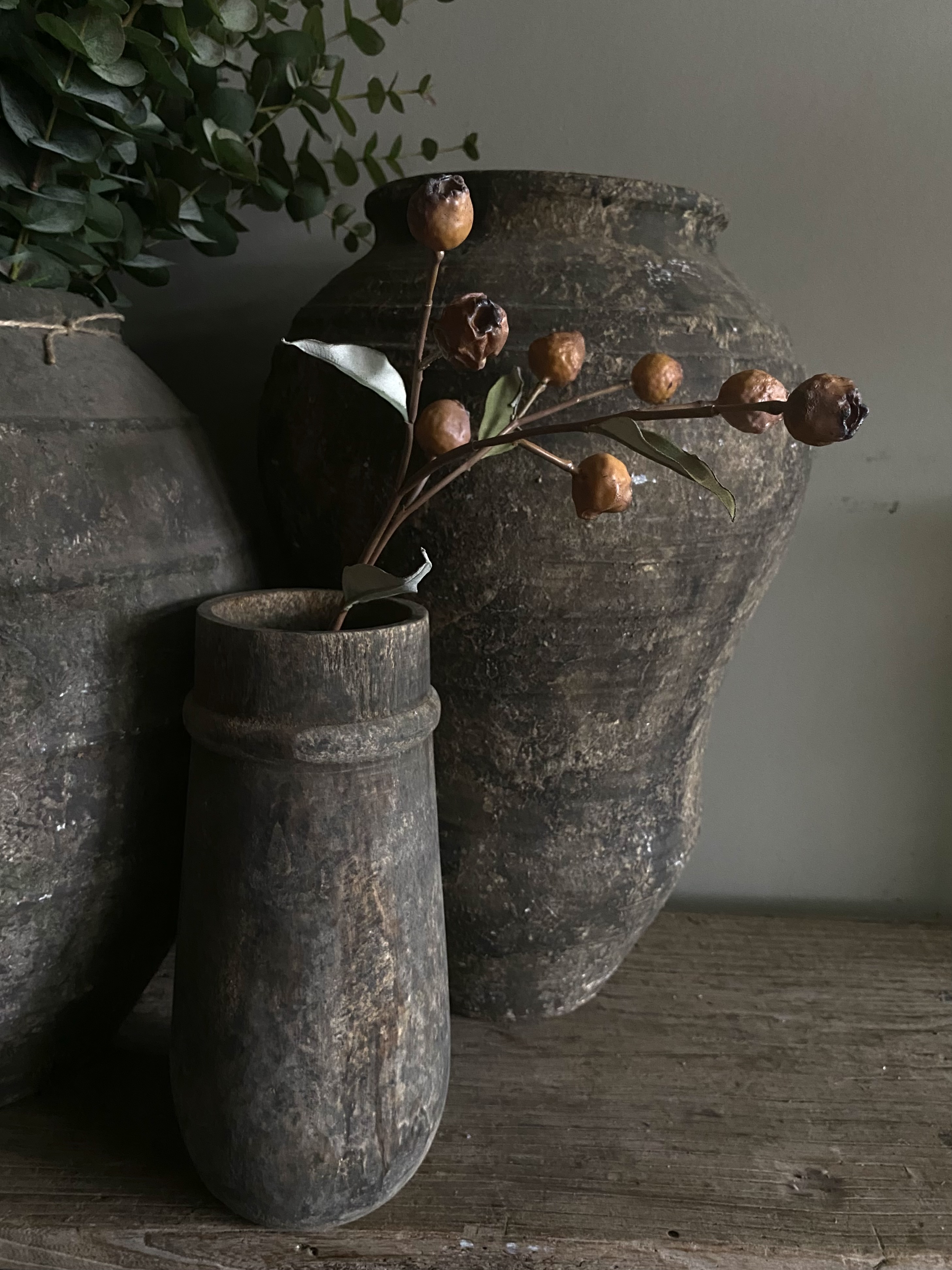 Tak met eucalyptus Bells 64 cm 