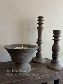 Luksa Home Collection | Schaal Wayan op voet  26 x 16 cm
