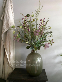 Boeket | Kunst plukboeket lila , groen