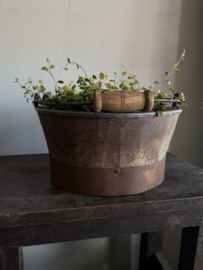 Oud uitziende emmer , laag model C 15 x 30
