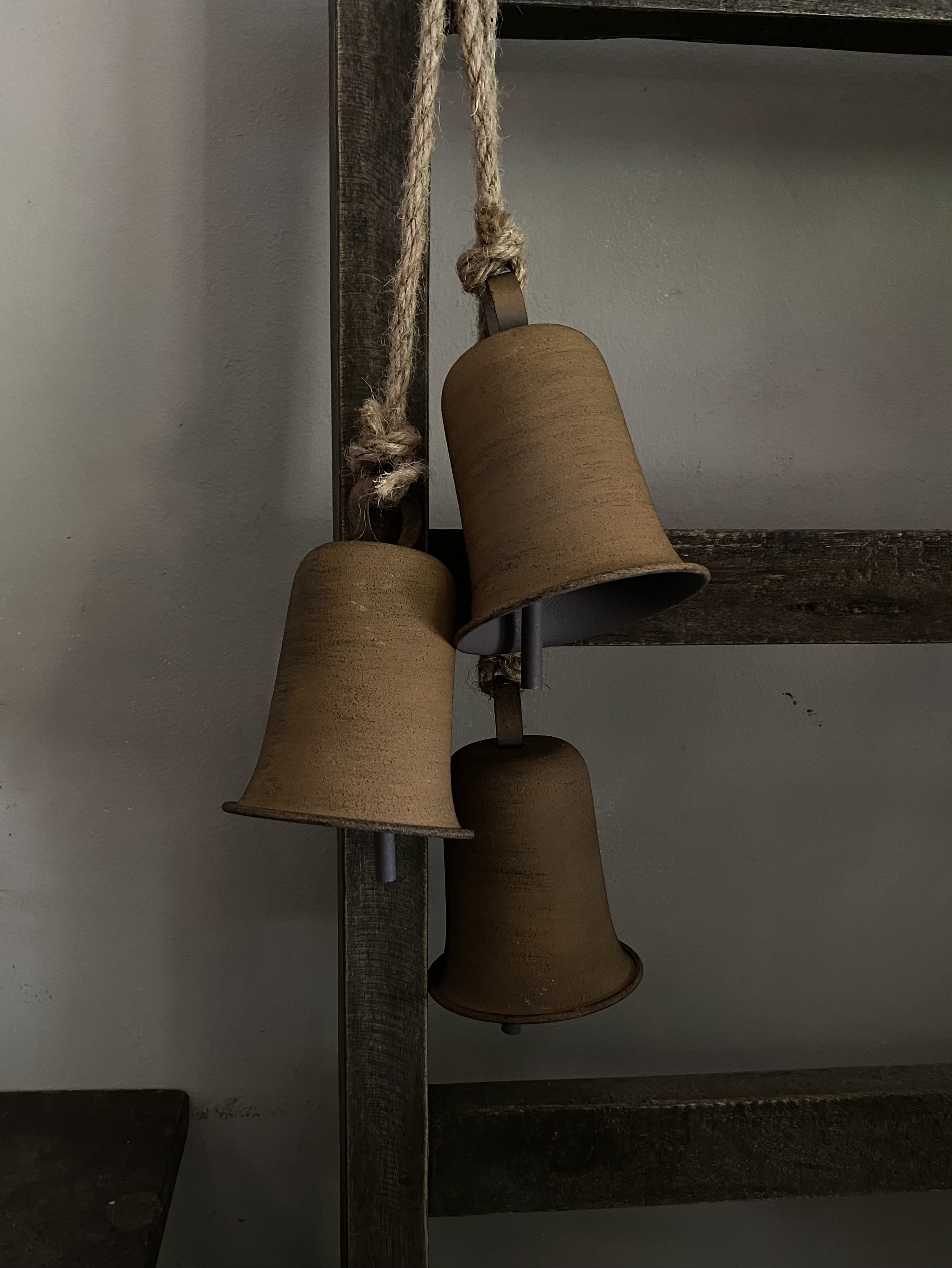 Kersthanger met drie klokken L