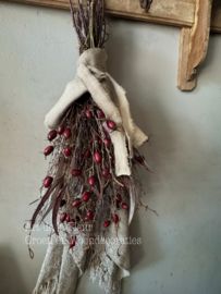 Toef | met kunst zwaard Eucalyptus, Rozenbottel en echte Berk