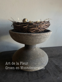 Schaal Dewi op voet 18 x 18 x 15