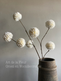Pompom tak Off White 98 cm