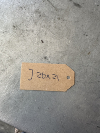 Oud uitziende emmer  J  26 x 21