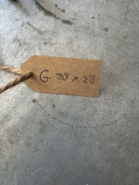 Oud uitziende emmer  G 28 x 28