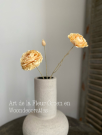 Ranonkel drie bloemen op steel 61 cm